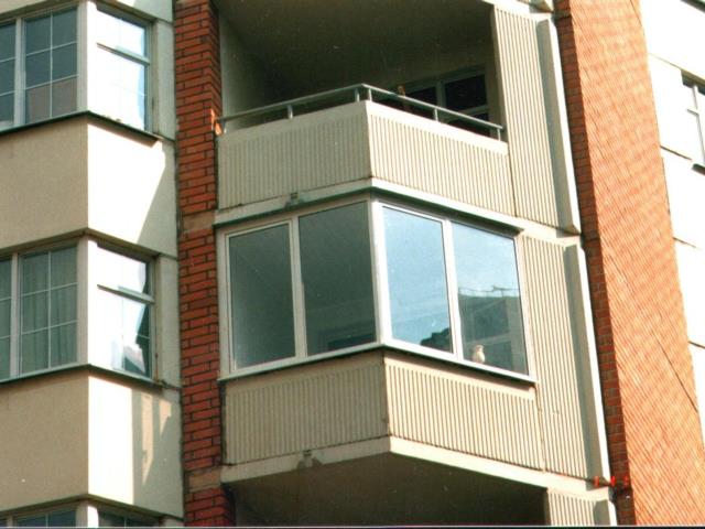Фото7. Остекление балкона